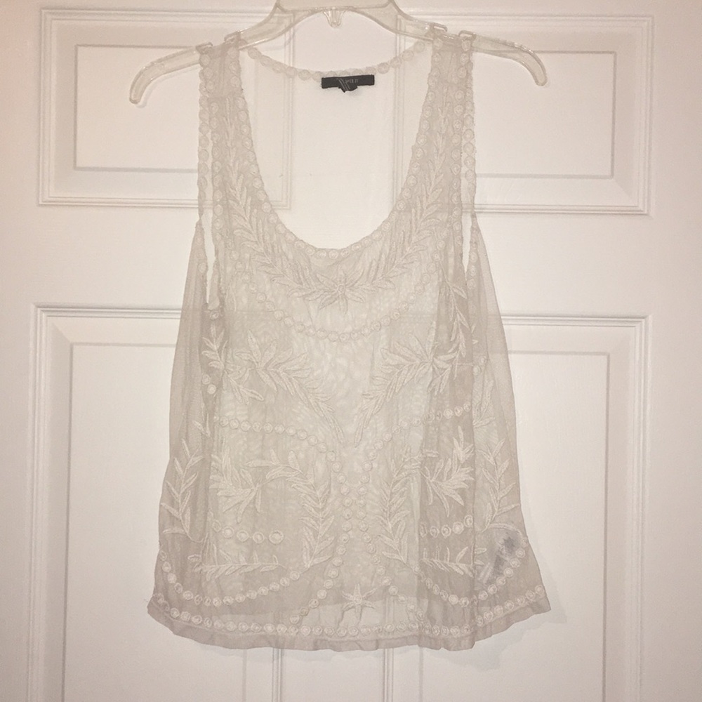 Shear tank top